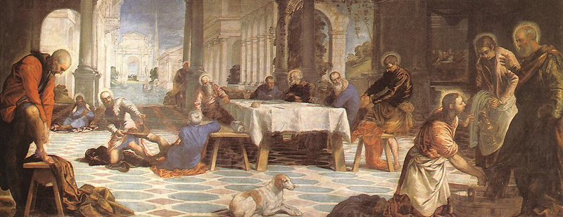 'El lavatorio' de Tintoretto